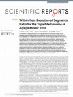 Research paper thumbnail of Within-host Evolution of Segments Ratio for the Tripartite Genome of Alfalfa Mosaic Virus