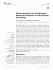 Research paper thumbnail of Recent Advances on the Multiplex Molecular Detection of Plant Viruses and Viroids