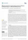 Research paper thumbnail of Thermal and Seismic Capacity Improvements for Masonry Building Heritage: A Unified Retrofitting System