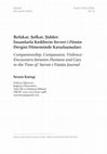 Research paper thumbnail of Sezen Kutup / Refakat, Şefkat, Şiddet: İnsanlarla Kedilerin Servet-i Fünûn Dergisi Döneminde Karşılaşmaları