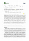 Research paper thumbnail of Emigration Effects Induced by Radio Frequency Treatment to Dates Infested by Carpophilus hemipterus