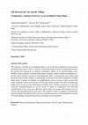 Research paper thumbnail of Life Between the City and the Village: Comparative Analysis of Service Access in Indian Urban Slums