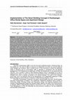 Research paper thumbnail of Implementation of the Smart Building Concept in Parahyangan Office Rental Space and Apartment Design