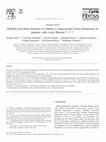 Research paper thumbnail of Multiple prevalent fractures in relation to macroscopic bone architecture in patients with cystic fibrosis