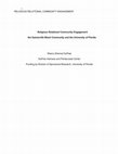 Research paper thumbnail of Religious Relational Community Engagements