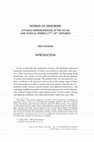 Research paper thumbnail of “Worlds of (Dis)order: Ottoman Representations of the Social and Political Spheres (17th–18th Centuries). Introduction”, in: Turcica 50 (2019), dossier Worlds of (Dis)order: Ottoman Representations of the Social and Political Spheres (17th–18th Centuries), ed. Felix Konrad, pp. 321–326