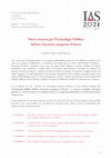 Research paper thumbnail of Call for Papers (fino al 16 Gennaio 2022) - Convegno IAS 2021 (24-26 marzo 2022) "Nuovi orizzonti per l'Archeologia Pubblica: definire il presente, progettare il futuro"