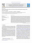 Research paper thumbnail of Oestrus detection in dairy cows from activity and lying data using on-line individual models