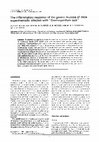 Research paper thumbnail of The inflammatory response of the gastric mucosa of mice experimentally infected with "Gastrospirillum suis