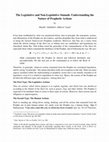 Research paper thumbnail of The Legislative and Non-Legislative Sunnah - Understanding the Nature of Prophetic Actions: by Shaykh ‘Abdullah b. Ṣāliḥ al-‘Ujayrī