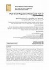 Research paper thumbnail of Plant Growth Regulators Affecting Leaf Traits of Loquat Seedling