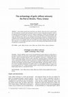 Research paper thumbnail of The archaeology of garlic (Allium sativum)> the find at Akrotiri, Thera, Greece