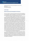 Research paper thumbnail of Call for Papers: Michel Foucault and the Historiography of the Sciences