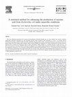 Research paper thumbnail of A statistical method for enhancing the production of succinic acid from Escherichia coli under anaerobic conditions