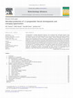 Research paper thumbnail of Microbial production of 1,3-propanediol: Recent developments and emerging opportunities