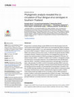 Research paper thumbnail of Phylogenetic analysis revealed the co-circulation of four dengue virus serotypes in Southern Thailand