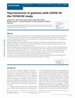 Research paper thumbnail of Thyrotoxicosis in patients with COVID-19: the THYRCOV study