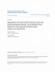 Research paper thumbnail of Shaping of Security Policy in an Indonesian Bank: Interpreting Institutionalization and Structuration