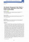 Research paper thumbnail of The Identity Management Value Model: A Design Science Approach to Assess Value Gaps on Social Media