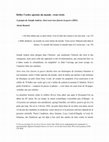 Research paper thumbnail of Défier l'ordre spéciste du monde : trois récits