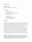 Research paper thumbnail of Reference and Affect: What Role in Computation and the Neurosciences