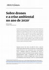 Research paper thumbnail of Sobre drones e a crise ambiental no ano de 2020 (tradução brasileira)