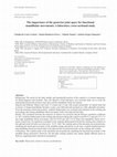 Research paper thumbnail of The importance of the posterior joint space for functional mandibular movements: A laboratory cross-sectional study