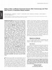 Research paper thumbnail of Rates of new or missed colorectal cancers after colonoscopy and their risk factors: a population-based analysis