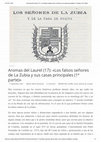 Research paper thumbnail of Los falsos señores de La Zubia y sus casas principales (1ª parte)