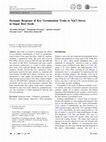 Research paper thumbnail of Dynamic Response of Key Germination Traits to NaCl Stress in Sugar Beet Seeds