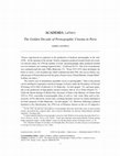 Research paper thumbnail of The Golden Decade of Pornographic Cinema in Paris