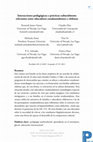 Research paper thumbnail of Mejorando las interacciónes pedagogicas y las prácticas culturamente relevantes con educadores monolingües que estudian en Chile