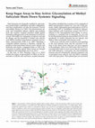 Research paper thumbnail of Keep Sugar Away to Stay Active: Glycosylation of Methyl Salicylate Shuts Down Systemic Signaling