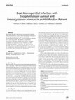 Research paper thumbnail of Dual Microsporidial Infection with Encephalitozoon cuniculi and Enterocytozoon bieneusi in an HIV-Postive Patient