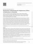 Research paper thumbnail of Mechanisms Underpinning the Polypharmacy Effects of Medications in Psychiatry