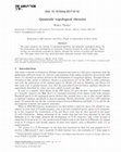 Research paper thumbnail of Quantalic topological theories