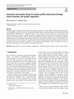 Research paper thumbnail of Automatic steel grades design for Jominy profile achievement through neural networks and genetic algorithms