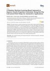 Research paper thumbnail of A Modular Machine-Learning-Based Approach to Improve Tensile Properties Uniformity Along Hot Dip Galvanized Steel Strips for Automotive Applications