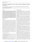 Research paper thumbnail of The Effects of Angiopoietin-1 and -2 on Tumor Growth and Angiogenesis in Human Colon Cancer1