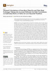 Research paper thumbnail of Thermal Calculations of Four-Row Plate-Fin and Tube Heat Exchanger Taking into Account Different Air-Side Correlations on Individual Rows of Tubes for Low Reynold Numbers