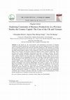 Research paper thumbnail of Exploring Constraints of Business Productivity in a Province Nearby the Country Capital: The Case of the UK and Vietnam