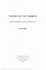 Research paper thumbnail of The Color of Value: Stan Douglas's Suspiria (Chapter Seven from Theory of the Gimmick: Aesthetic Judgment and Capitalist Form, 2020)