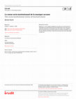 Research paper thumbnail of Le statut socio-institutionnel de la musique savante