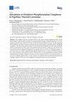 Research paper thumbnail of Alterations of Oxidative Phosphorylation Complexes in Papillary Thyroid Carcinoma