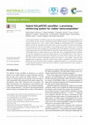 Research paper thumbnail of Hybrid SiO2@POSS nanofiller: a promising reinforcing system for rubber nanocomposites