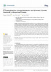 Research paper thumbnail of Causality between Foreign Remittance and Economic Growth: Empirical Evidence from Croatia