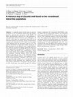 Research paper thumbnail of A reference map of Cucumis melo based on two recombinant inbred line populations