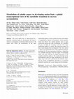 Research paper thumbnail of Metabolism of soluble sugars in developing melon fruit: a global transcriptional view of the metabolic transition to sucrose accumulation