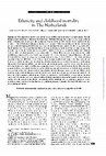 Research paper thumbnail of Ethnicity and childhood mortality in The Netherlands