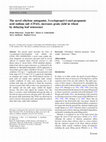 Research paper thumbnail of The novel ethylene antagonist, 3-cyclopropyl-1-enyl-propanoic acid sodium salt (CPAS), increases grain yield in wheat by delaying leaf senescence